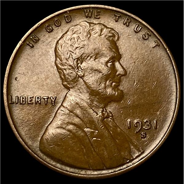 1931-S Lincoln Wheat Cent CLOSELY  UNCIRCULATED