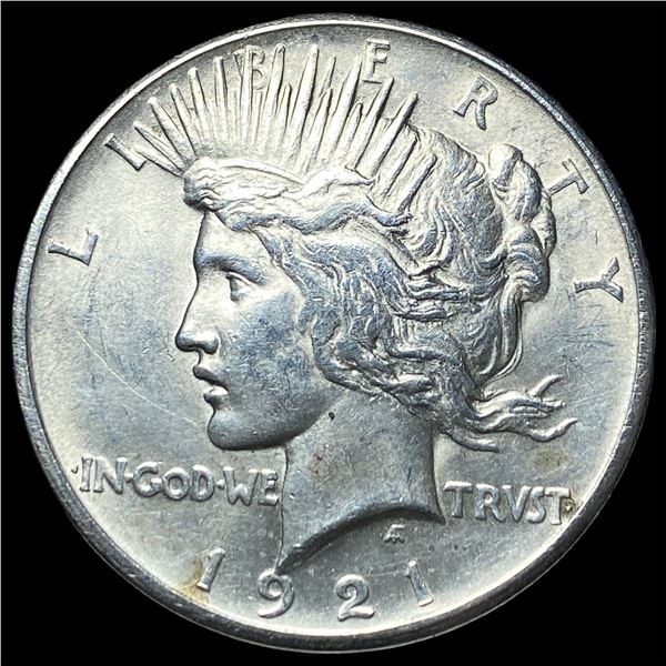 1921 Silver Peace Dollar CLOSELY UNCIRCULATED
