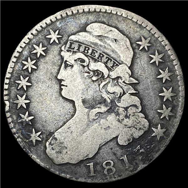 1813 Capped Bust Half Dollar LIGHTLY  CIRCULATED