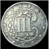 Image 2 : 1858 Silver Three-Cent Piece NEARLY  UNCIRCULATED