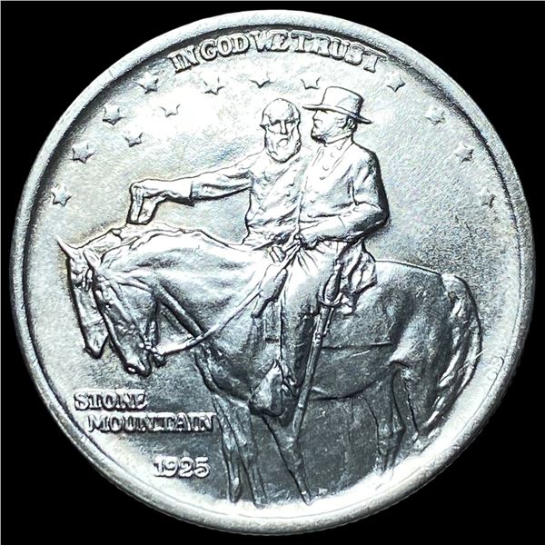 1925 Silver Stone Mountain Half Dollar  UNCIRCULATED