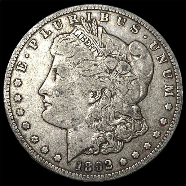 1892-S Silver Morgan Dollar LIGHTLY  CIRCULATED