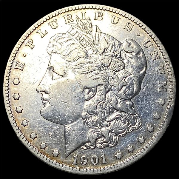 1901-S Silver Morgan Dollar NEARLY  UNCIRCULATED