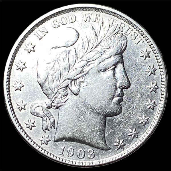 1903 Silver Barber Half Dollar CLOSELY  UNCIRCULATED