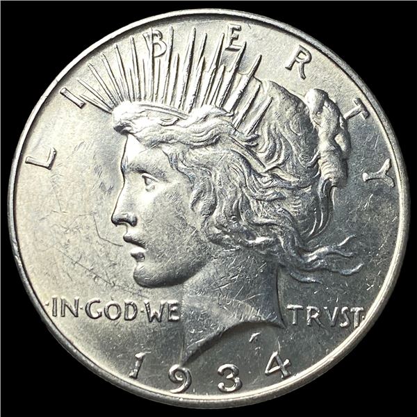 1934-D Silver Peace Dollar UNCIRCULATED