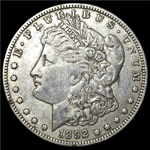 1892-O Morgan Silver Dollar NEARLY  UNCIRCULATED