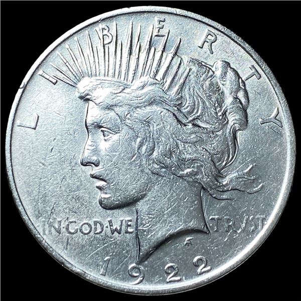 1922 Silver Peace Dollar CLOSELY UNCIRCULATED