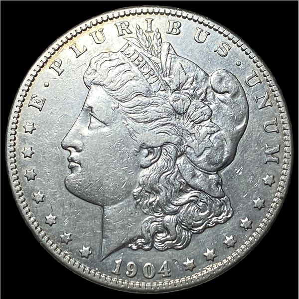 1904-S Silver Morgan Dollar NEARLY  UNCIRCULATED