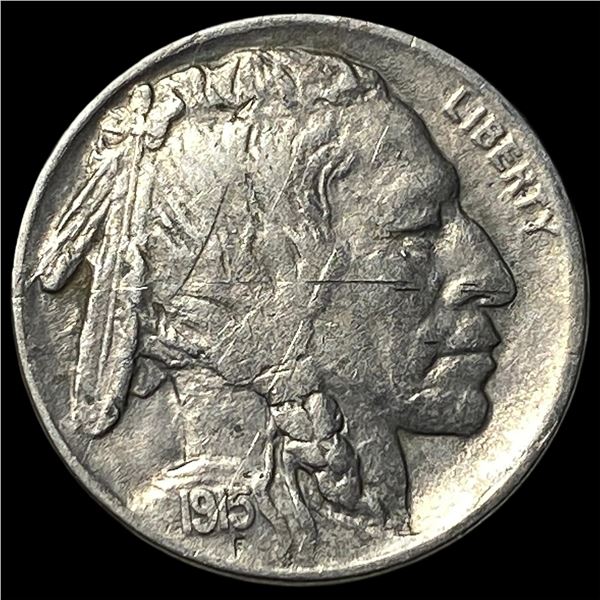 1915-D Buffalo Nickel CLOSELY UNCIRCULATED