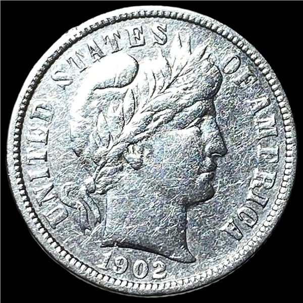 1902-O Silver Barber Dime CLOSELY  UNCIRCULATED