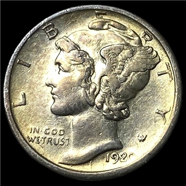 1920-S Silver Mercury Dime CLOSELY  UNCIRCULATED
