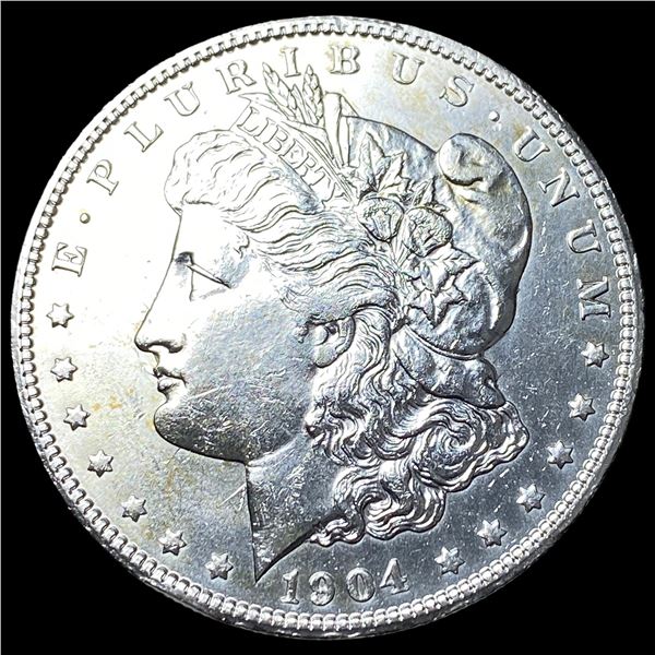 1904 Morgan Silver Dollar CLOSELY  UNCIRCULATED