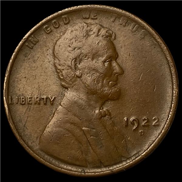 1922-D Lincoln Wheat Cent CLOSELY  UNCIRCULATED