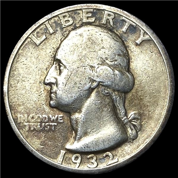 1932-D Silver Washington Quarter LIGHTLY  CIRCULATED