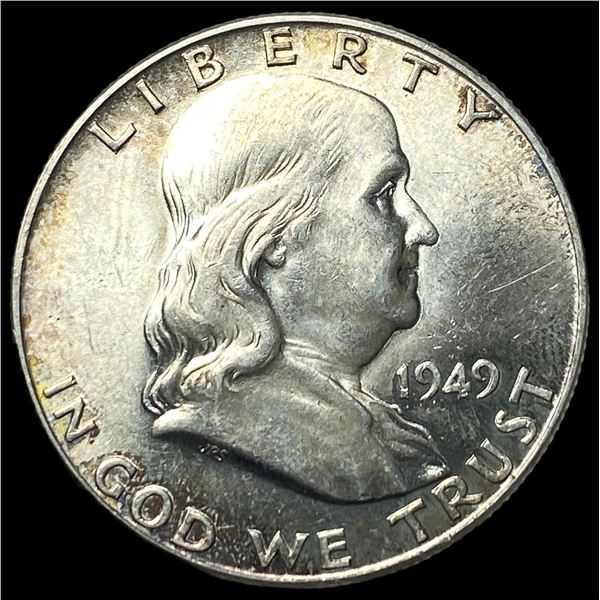 1949 Silver Half Dollar Franklin CHOICE BU