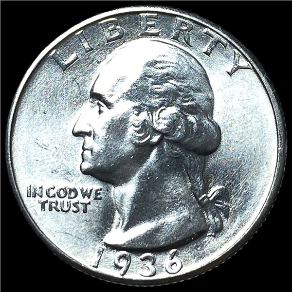 1936 Silver Washington Quarter UNCIRCULATED