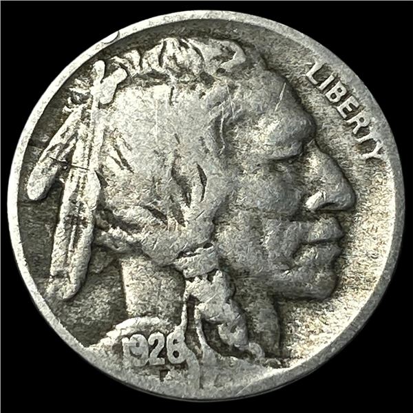 1926-S Buffalo Nickel LIGHTLY CIRCULATED