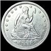 Image 1 : 1854 Arrows Seated Liberty Quarter CLOSELY  UNCIRCULATED