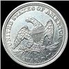 Image 2 : 1854 Arrows Seated Liberty Quarter CLOSELY  UNCIRCULATED