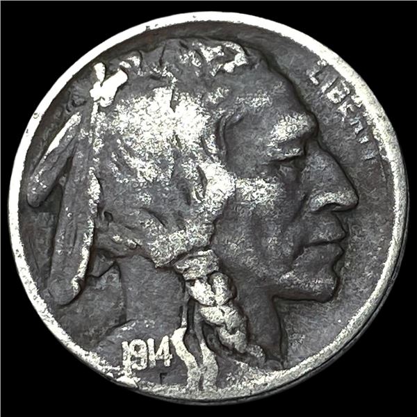 1914 Buffalo Nickel LIGHTLY CIRCULATED