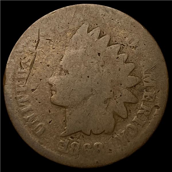 1868 Indian Head Cent NICELY CIRCULATED