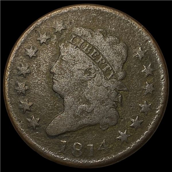 1814 Classic Head Large Cent LIGHTLY  CIRCULATED