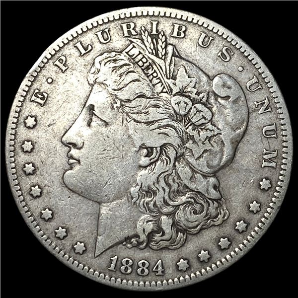 1884-S Silver Morgan Dollar LIGHTLY  CIRCULATED