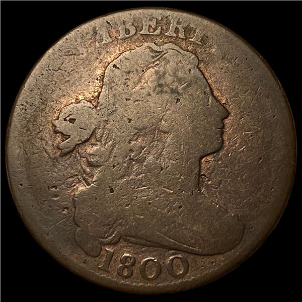 1800 Draped Bust Large Cent NICELY CIRCULATED