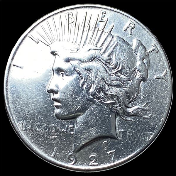 1927 Peace Silver Dollar NEARLY UNCIRCULATED