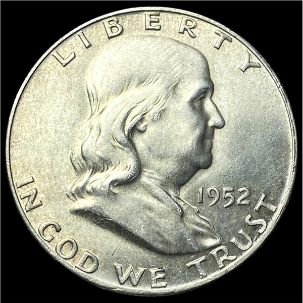 1952-D Silver Half Dollar Franklin CHOICE BU