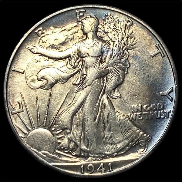 1941-D Silver Half Dollar CLOSELY  UNCIRCULATED