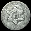 Image 1 : 1851 Silver Three-Cent Piece NICELY  CIRCULATED