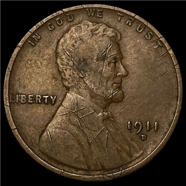 1911-D Lincoln Wheat Cent NICELY CIRCULATED