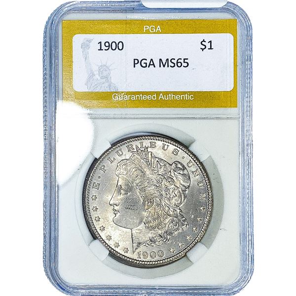 1900 Morgan Silver Dollar PGA MS65