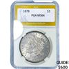 Image 1 : 1879 Morgan Silver Dollar PGA MS64
