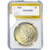 Image 1 : 1925 Silver Peace Dollar PGA MS65