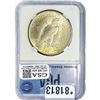 Image 2 : 1925 Silver Peace Dollar PGA MS65