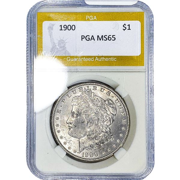 1900 Morgan Silver Dollar PGA MS65