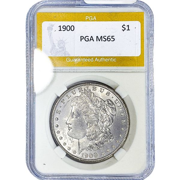 1900 Morgan Silver Dollar PGA MS65