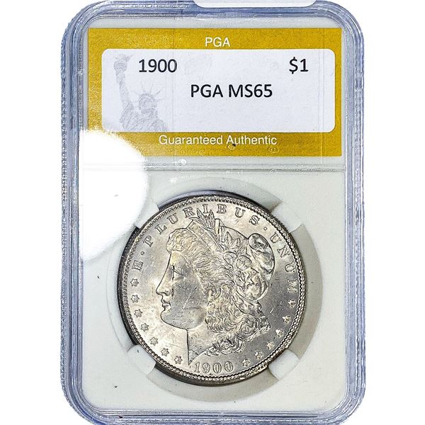 1900 Morgan Silver Dollar PGA MS65