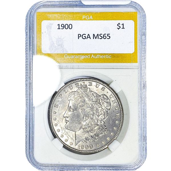 1900 Morgan Silver Dollar PGA MS65