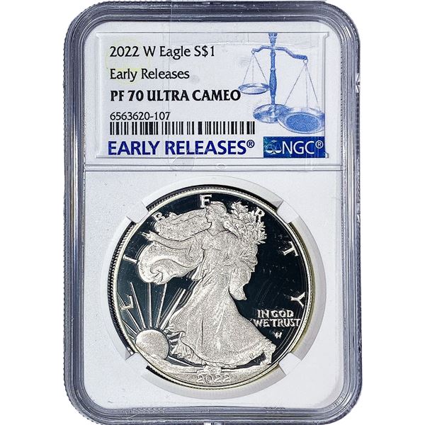 2022-W Silver Eagle NGC PF70 Ultra Cameo