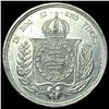 Image 2 : 1867 Brazil Silver 500 Reis