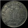 Image 2 : 1910 Ceylon Silver 10 Cents