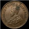 Image 1 : 1912 India Silver 1/2 Rupee