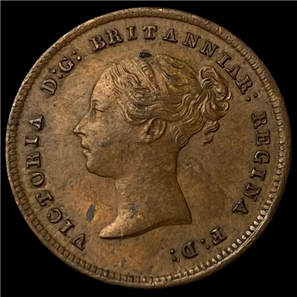 1843 Cetlon Copper 1/52 Farthing