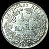 Image 2 : 1914A Germany Silver 1/2 Mark