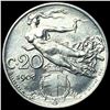 Image 2 : 1908 Italy Silver 20 Centesimi
