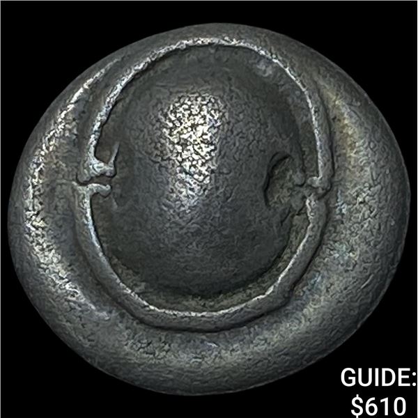 Greek Boeotia 395-340 BC Silver Hemidrachm