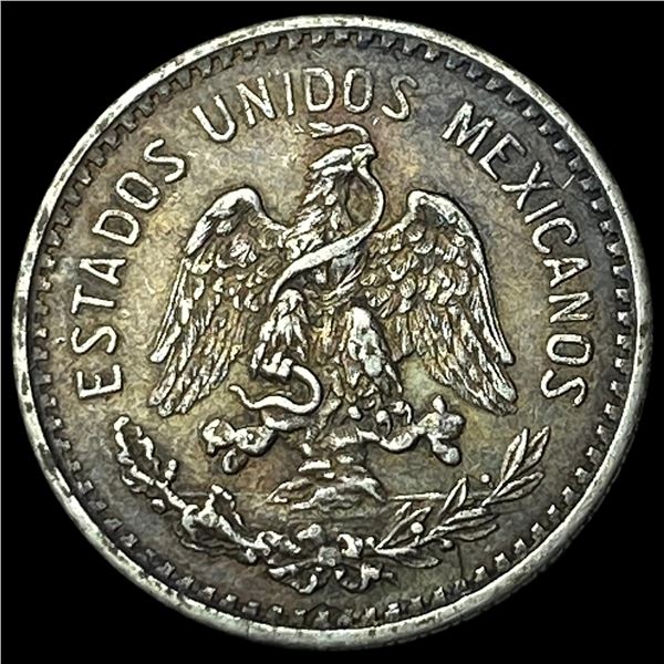 1913 Mexico SIlver 10 Centavos KM 428